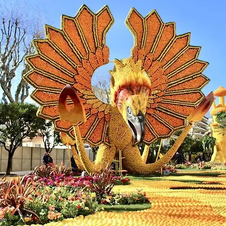 La - Centre - Jardin - Parking Privee - Climatisation Apartmán Menton