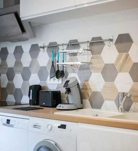 La - Centre - Jardin - Parking Privee - Climatisation Apartmán Menton