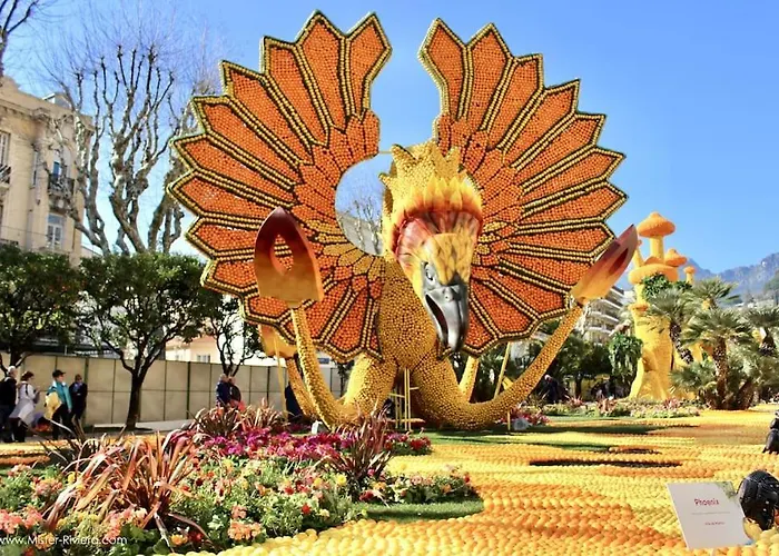 La - Centre - Jardin - Parking Privee - Climatisation Lägenhet Menton